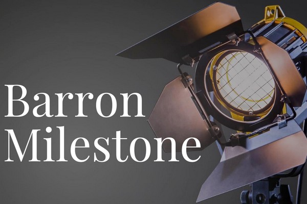 Barron Milestone stamp